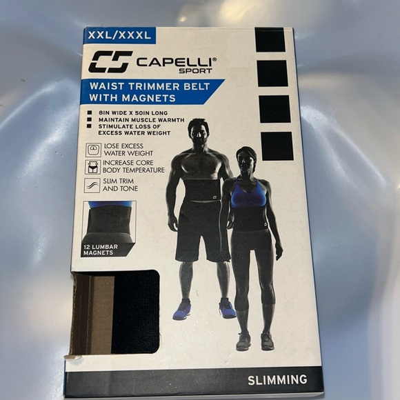 Capelli Sport Other - Waist trimmer slimming belt XXL/XXXL with lumbar magnets NEW 8”Wx 50”L